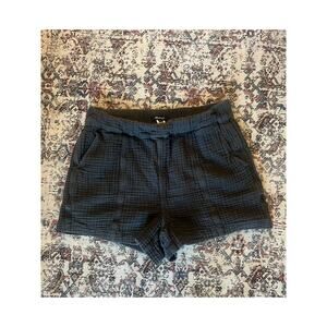 Madewell Women's Lightspun Easy Pull-On Shorts Casual Gray Size Medium